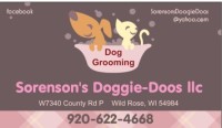 Sorenson's Doggie-Doos, LLC Wild Rose Wisconsin Logo 